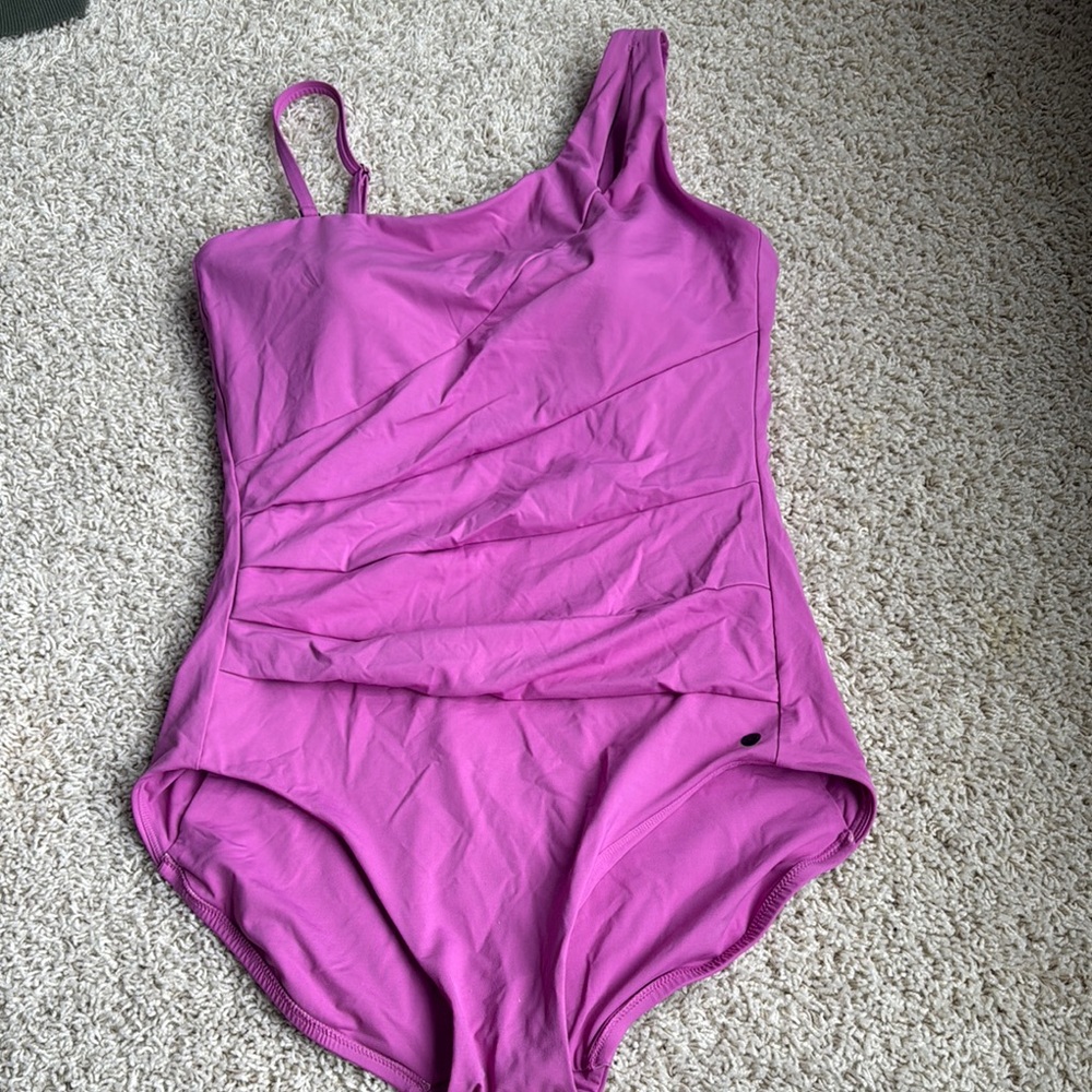 Vibrant Pink One-Piece Swimsuit